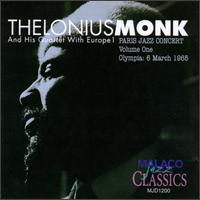 Paris Jazz Concert, Vol. 1 - Thelonious Monk and His Quartet/Europe 1