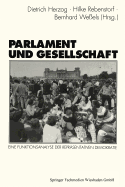 Parlament Und Gesellschaft: Eine Funktionsanalyse Der Reprsentativen Demokratie