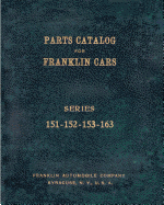 Part Catalog for Franklin Cars Series 151 - 152 - 153 - 163