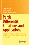 Partial Differential Equations and Applications: Colloquium in Honor of Hamidou Toure, Ouagadougou, Burkina Faso, November 5-9, 2018