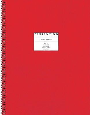 Passantino Music Papers, No. 85: 12 Stave - Hal Leonard Corp (Creator)