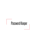 Password Keeper: Potable Size 5" x 8", Logbook To Protect Usernames, Internet Websites and Passwords, Password and Username Keeper with Alphabetically organized, Hand Lettering Notebook