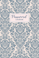Password Logbook: Personal Password Organizer for Protection Usernames and Passwords - Internet Password Journal - Modern Art Design