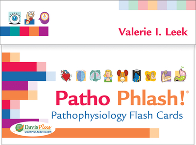 Patho Phlash! : Pathophysiology Flash Cards - Leek; Wood