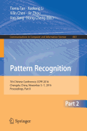 Pattern Recognition: 7th Chinese Conference, CCPR 2016, Chengdu, China, November 5-7, 2016, Proceedings, Part II