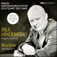 Paul Hindemith dirigiert Bruckner, Sinfonie Nr. 7 - SWR Stuttgart Radio Symphony Orchestra; Paul Hindemith (conductor)