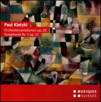 Paul Kletzki: Orchestervariationen, Op. 20; Symphonie No. 3, Op. 31 - Thomas Rsner (conductor)