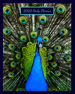 Peacock Planner: 'Peacock Planner' with beautiful Peacock designed cover back and front 8' x 10' with 365 pages, the perfect Peacock Gift Daily Planner with Space for Notes, To Do Lists and Priorities.