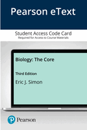 Pearson Etext Biology: The Core -- Access Card