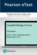 Pearson Etext Campbell Biology in Focus -- Access Card