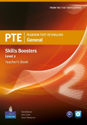 Pearson Test of English General Skills Booster 2 Teacher's Book and CD Pack - Cook, Terry, and Thompson, Steve