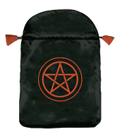 Pentacle Satin Bag