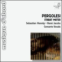 Pergolesi: Stabat Mater - Concerto Vocale; Ren Jacobs (conductor)