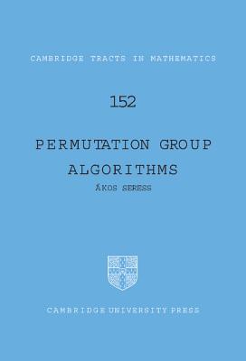 Permutation Group Algorithms - Seress, kos