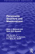 Personality Structure and Measurement (Psychology Revivals)