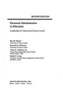 Personnel Administration in Education: Leadership for Instructional Improvement - Harris, Ben M