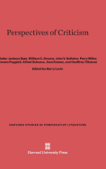 Perspectives of Criticism