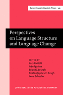 Perspectives on Language Structure and Language Change: Studies in Honor of Henning Andersen