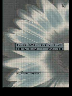 Perspectives on Social Justice: From Hume to Walzer - Boucher, David (Editor), and Kelly, Paul (Editor)