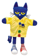 Pete the Cat and His Four Groovy Buttons Puppet: 14.5"