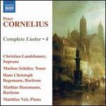 Peter Cornelius: Complete Lieder, Vol. 4