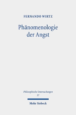 Phanomenologie Der Angst: Symbolik Und Mythologie Bei F.W.J. Schelling Und F. Creuzer - Wirtz, Fernando