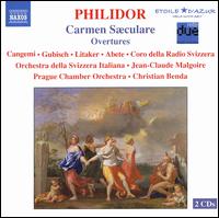 Philidor: Carmen Saeculare; Overtures - Antonio Abete (bass); Donald Litaker (tenor); Nora Gubisch (mezzo-soprano); Veronica Cangemi (soprano);...