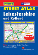 Philip's Street Atlas Leicestershire - 