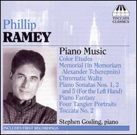 Phillip Ramey: Piano Music - Stephen Gosling (piano)