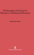 Philosophical Essays in Memory of Edmund Husserl