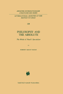 Philosophy and the Absolute: The Modes of Hegel's Speculation