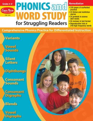 Phonics and Word Study for Struggling Readers, Grade 4 - 6 + Teacher Resource - Evan-Moor Educational Publishers