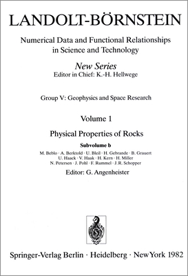 Physical Properties of Rocks - Beblo, M, and Berktold, A, and Bleil, U