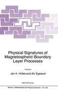 Physical Signatures of Magnetospheric Boundary Layer Processes