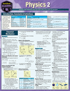 Physics 2: A Quickstudy Laminated Reference Guide