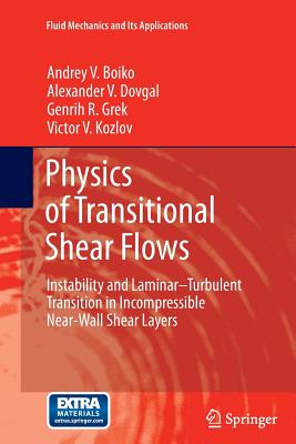 Physics of Transitional Shear Flows: Instability and Laminar-Turbulent Transition in Incompressible Near-Wall Shear Layers - Boiko, Andrey V, and Dovgal, Alexander V, and Grek, Genrih R