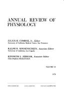 Physiology - Annual Review