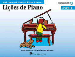 Piano Lessons, Book 1 - Portuguese Edition: Hal Leonard Student Piano Library