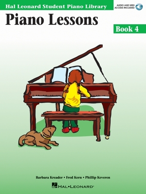 Piano Lessons Book 4 - Book with Online Audio Hal Leonard Student Piano Library - Kern, Fred, and Kreader, Barbara, and Keveren, Phillip