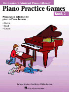 Piano Practice Games - Book 2 Hal Leonard Student Piano Library (Book/Online Audio)