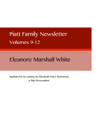 Piatt Family Newsletter: Volumes 9-12
