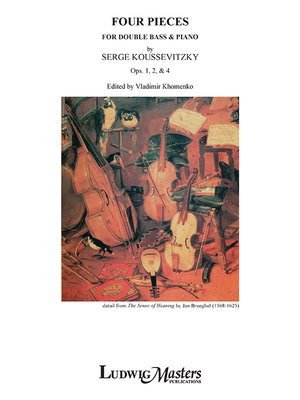 Pieces, Ops. 1,2,4: Part(s) - Koussevitzky, Serge (Composer)