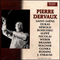 Pierre Dervaux conducts Saint-Sans, Dukas, Hrold, Boieldieu, Supp, Nicolai, Weber, Brahms, Wagner, Glinka, Rossini - Pierre Dervaux (conductor)