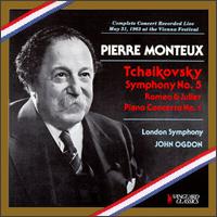Pierre Monteux Conducts Tchaikovsky - John Ogdon (piano); London Symphony Orchestra; Pierre Monteux (conductor)