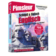 Pimsleur English for German Speakers Quick & Simple Course - Level 1 Lessons 1-8 CD, Volume 1: Learn to Speak and Understand English for German with Pimsleur Language Programs