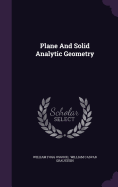 Plane And Solid Analytic Geometry