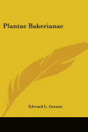 Plantae Bakerianae