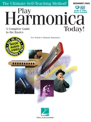 Play Harmonica Today! Beginner's Pack - Level 1 Book/Online Media - Lil' Rev