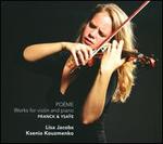 Pome: Works for violin and piano by Franck & Ysae