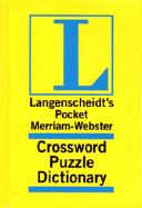 Pocket Crossword Puzzle Dictionary